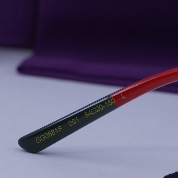 Gucci GG0681S 001 Square Sunglasses - Gold/Clear Photochromic - Picture 7 of 8